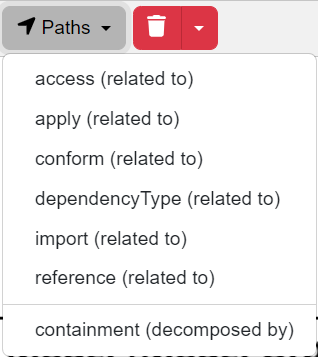 paths menu paths construct pckage diagram