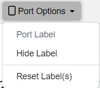 port options parametric diagram