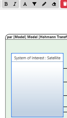 modifying constraint block value construct parametric diagram