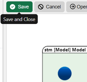 adding initial state step 5_state machine diagram