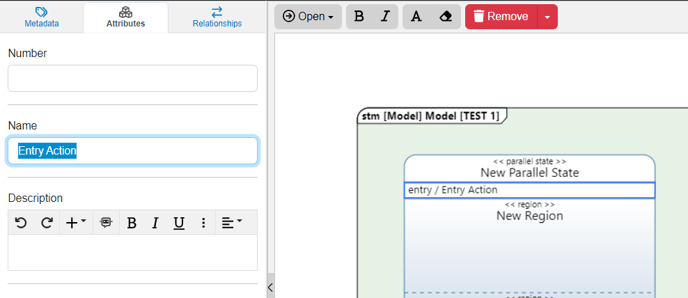 adding action step 4_state machine diagram