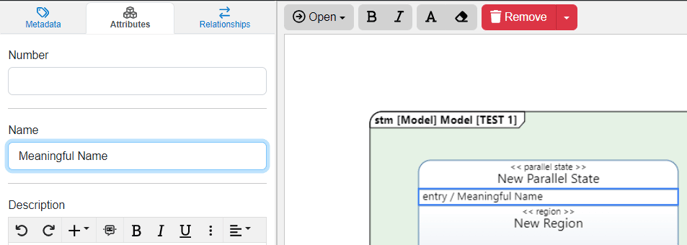 adding action step 5_state machine diagram