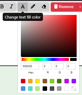 change text color performer construct use case diagram