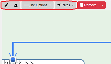 Logical Connection Construct Editing Options
