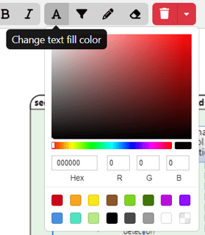 seq diag lifeline construct change text color
