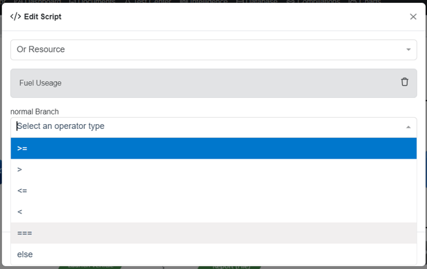 or resource conditional options action diagram