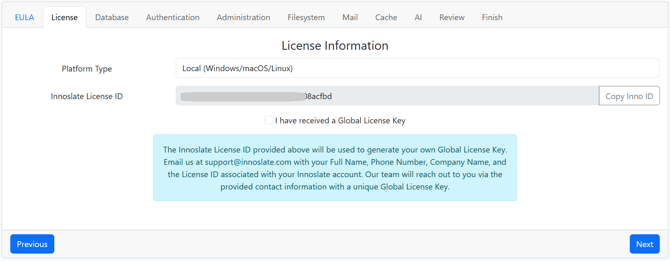 inno id license validated 4.11