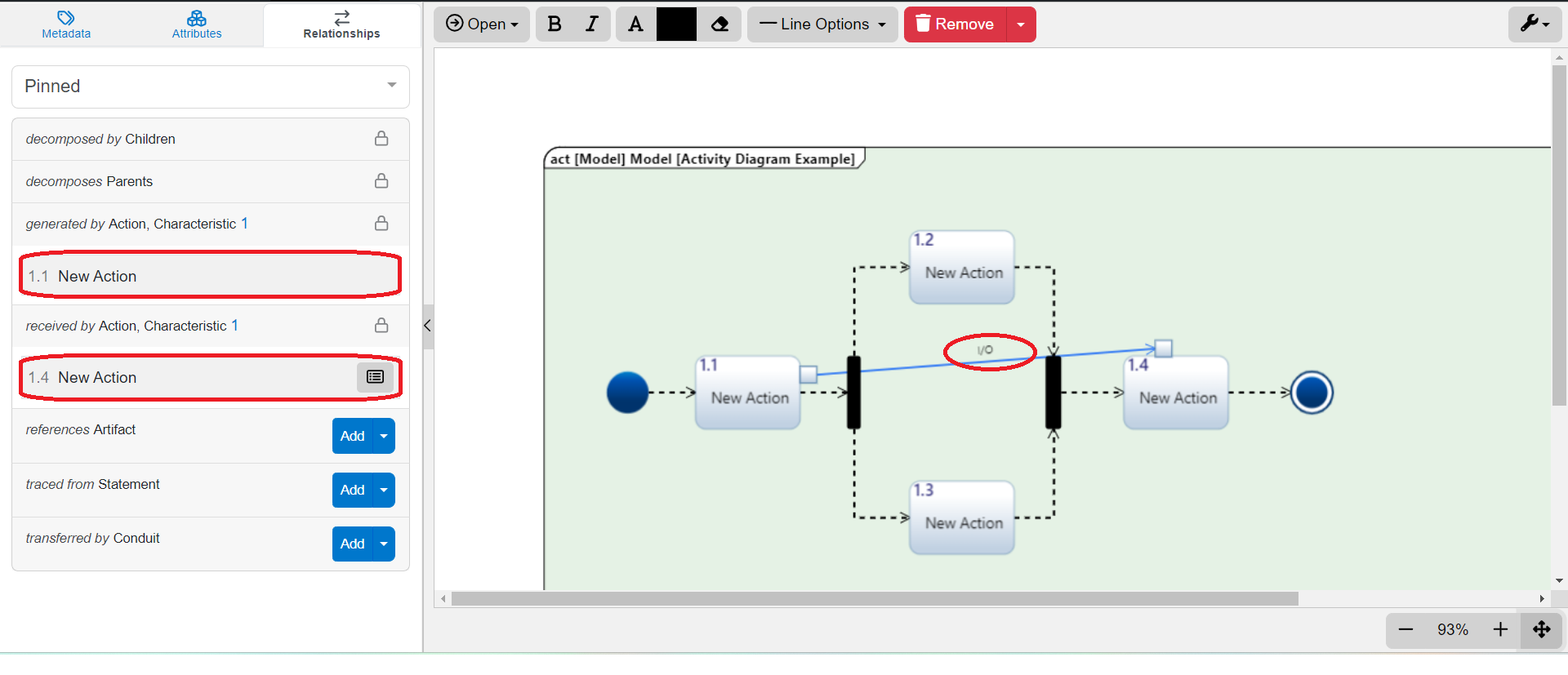 Edit Router Activity Diagram Activity Diagram Modifications & Settings