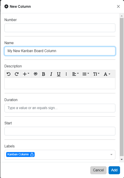 kanban board create 4
