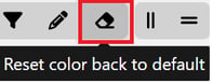 reset color mult ent act diag
