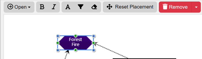 resource editing options