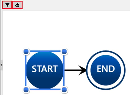 start end options act diag canvas